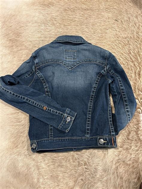 True Religion Denim Emily Jacket MEDIUM Gem