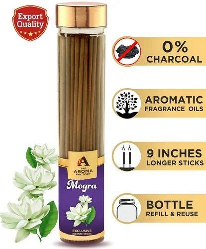 Bamboo Brown The Aroma Factory Mogra Incense Sticks Agarbatti For