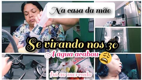 Limpando a casa da mãe se virando nos trinta lavei roupa louça fui