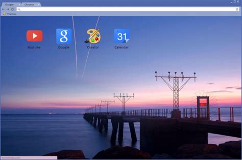 Sunset Chrome Theme Themebeta