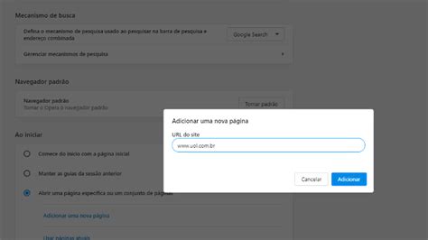 Saiba Como Definir O Portal Uol Como P Gina Inicial Do Seu Navegador