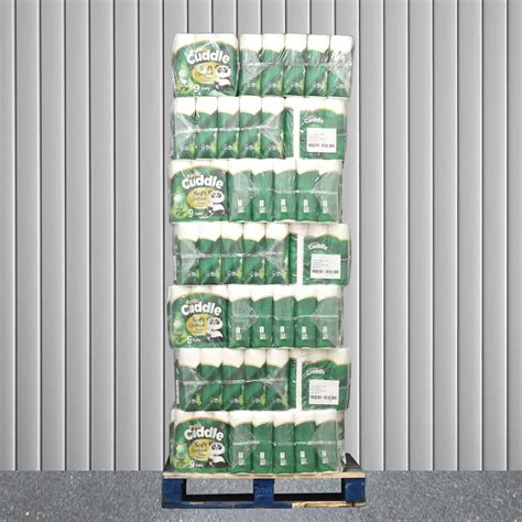 Pallet Of Panda Cuddle Toilet Rolls Uk Shalla Trading