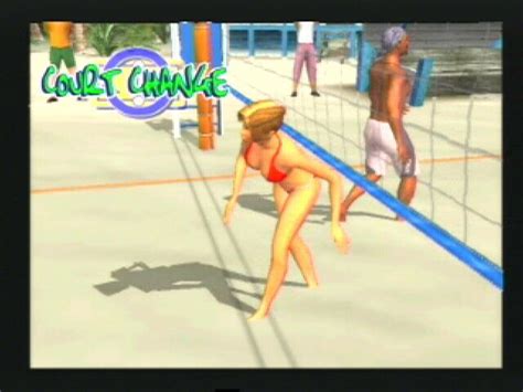 Screenshot Of Summer Heat Beach Volleyball Playstation 2 2003