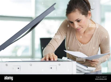 Man Woman Copier Office Hi Res Stock Photography And Images Alamy