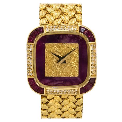 Orologio Piaget In Oro Giallo Oro Bianco E Diamanti In Vendita Su Stdibs