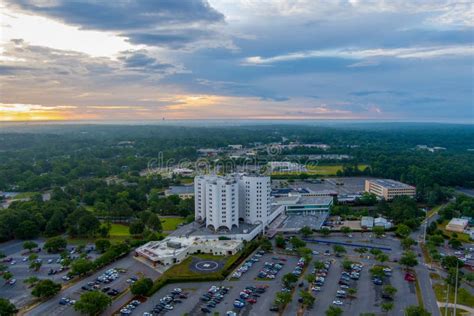 Providence Hospital at Sunrise in Mobile, Alabama Stock Image - Image ...