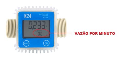 Medidor De Fluxo De Água Digital Hidrometro Vertical OFA Ambiental