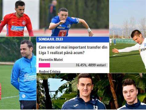 Fanii Au Decis Care Sunt Cele Mai Importante Transferuri Din Liga 1