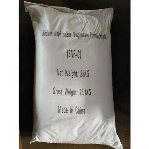 25 Kg Sodium Naphthalene Formaldehyde 90 Grade Standard Technical