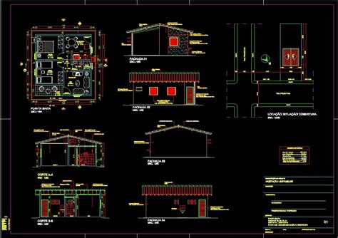 Popular Housing Dwg Full Project For Autocad Designs Cad