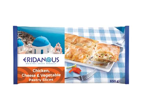 Eridanousr Chicken Cheese And Vegetable Pastry Slices Lidl — Ireland