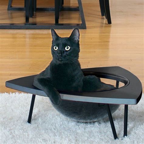 Primetime Petz Hauspanther Tripod Cat Lounge Pod Designer Elevated