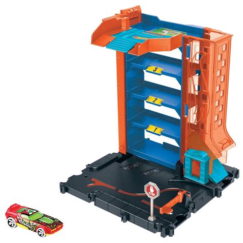 HOT WHEELS CITY RAJDOWY GARAŻ PIĘTROWY HDR AUTKO Cena Opinie Samochody i