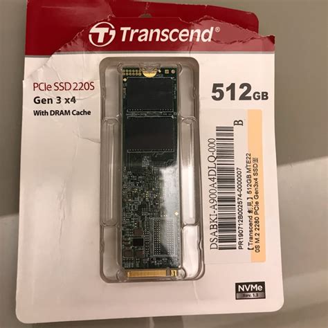 Transcend Gb Mte S M Pcie Gen X Ssd