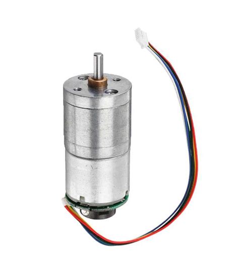 Buy Machifit V Gm Rpm Dc Encoder Gear Motor Metal