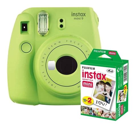 C Mara Instantanea Fuji Film Instax Mini Verde Pack U S