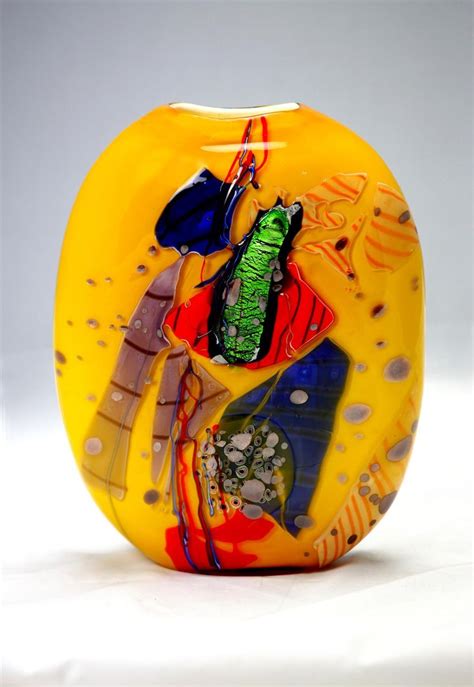 Hand Blown Glass Art Vase Who Knew Available At Or