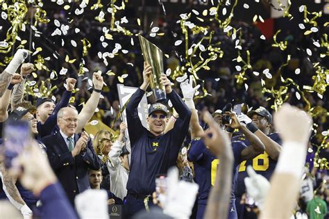 After Winning National Title At Michigan Could Jim Harbaugh Leave For