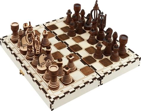 Laser Cut Chess Set