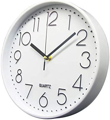 Tebery Horloge Murale Moderne De Pouces Horloge De Cuisine Quartz