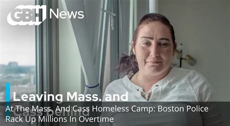 At The Mass And Cass Homeless Camp Boston Police Rack Up Millions In