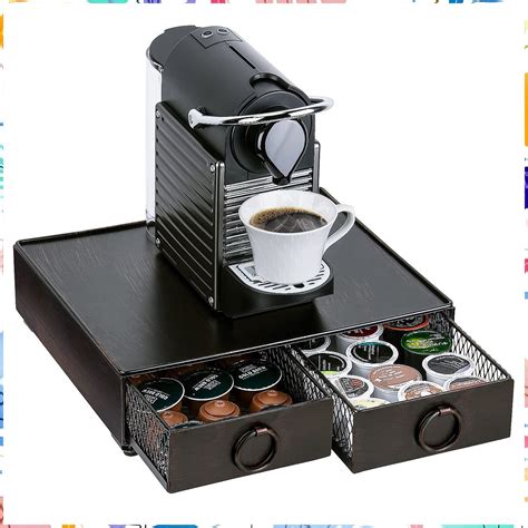 Coffee Pod Drawer, Homewill 36 Capacity Kcup Coffee Pods Holder for ...