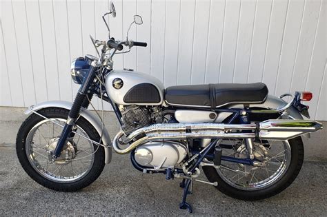 No Reserve 1965 Honda CL77 Scrambler For Sale On BaT Auctions Sold