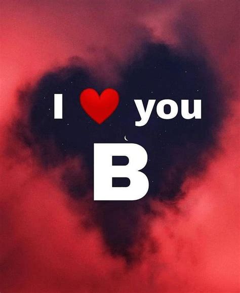 B Alphabet In Love