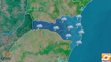 V Deo Previs O Do Tempo Para Santa Catarina Neste Domingo