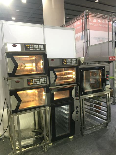 Professional Electric Gas Rotary Convection Oven High Quality Bakery