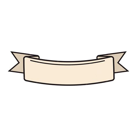 Free Vector | Illustration of blank ribbon banner