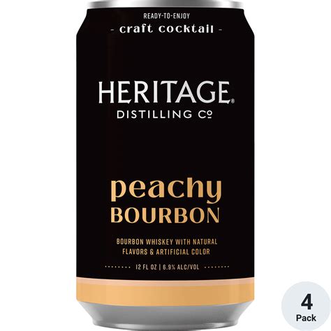 Heritage Distilling Peachy Bourbon Cocktail Total Wine More