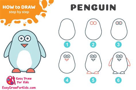 Comment dessiner un pingouin un guide étape par étape par