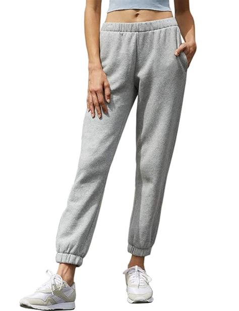 Buy Savipop Womens Cinch Bottom Sweatpants With Pockets High Waist