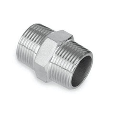 stainless steel  hex nipple bsp zorro australia