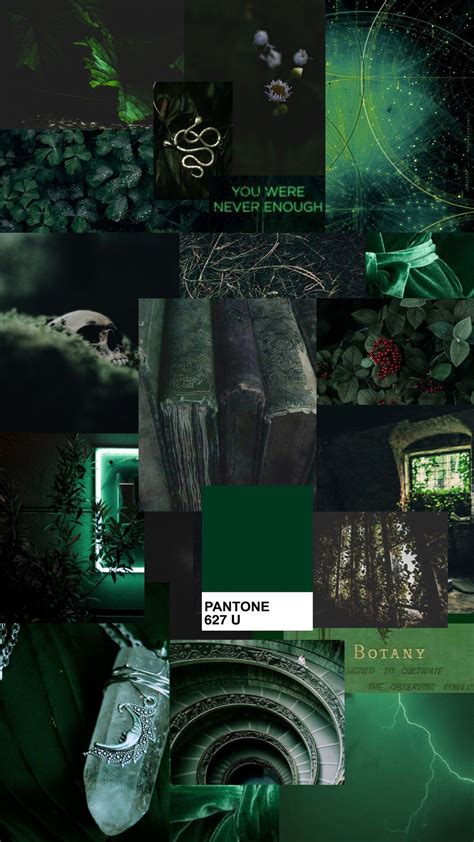 Slytherin Aesthetic Wallpapers - Wallpaper Cave