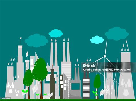 Vetores De Engenheiro Ambiental O Conceito De Ecologia Salvar O Mundo