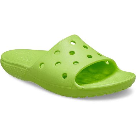 Crocs™ Classic Limeade Slides in Green for Men | Lyst