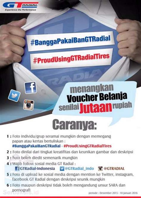 Kontes Foto GT Radial Berhadiah Voucher Belanja Jutaan Rupiah