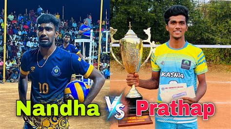 Final Set Nandha Vs Prathap Fire Match Karpagam University