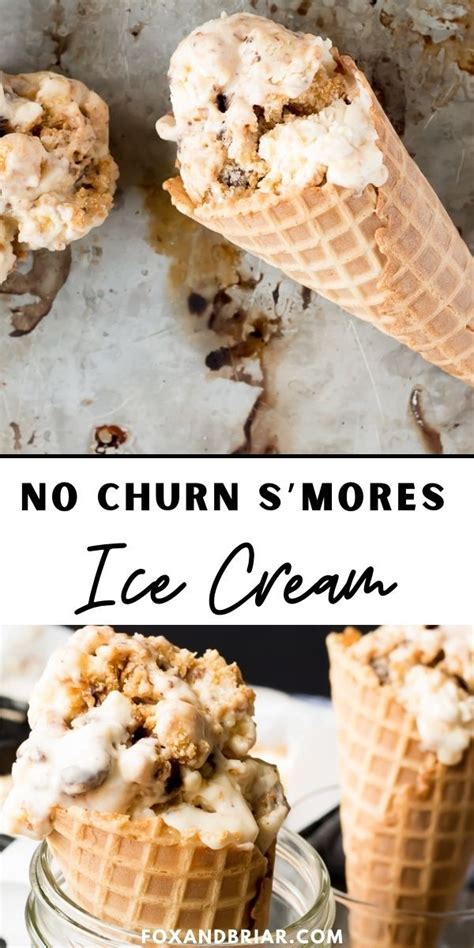 No Churn Roasted Peach Ice Cream Artofit