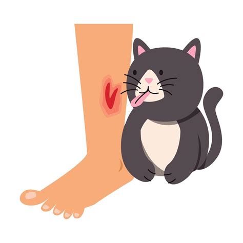 Sick Cat Infection Vector Art Icons And Graphics For Free Download