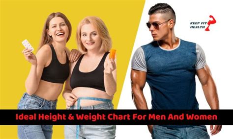 Ideal Height And Weight Chart For Men And Women Archives Keep Fit Health