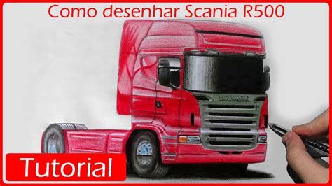 Como Desenhar Um Caminh O Scania R Youtube