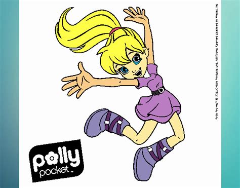 Dibujo De Polly Pocket Pintado Por En Dibujos Net El D A A Las