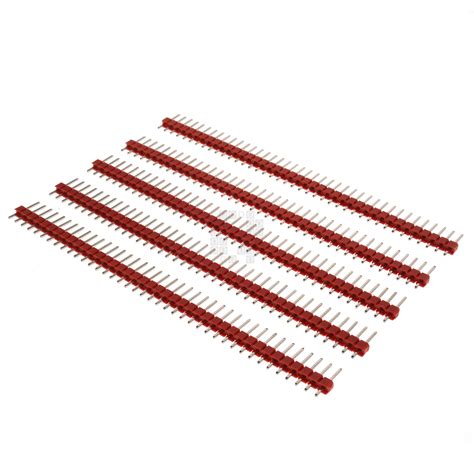 1x40 Pin Male Breakable Single Row Pin Header 254mm Pitch 112mm