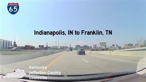 Indy To Nashville In Minutes Dashcam Time Lapse Youtube