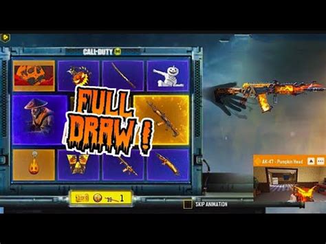 New Ak Halloween Redux Full Draw Cod Mobile Youtube