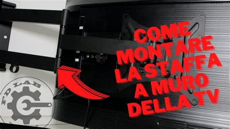 Come Montare La Staffa A Muro Della Tv How To Mount The Tv Bracket