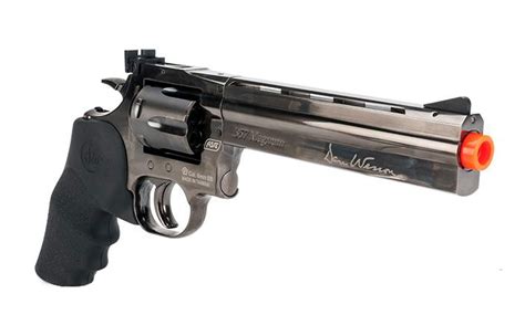 Dan Wesson Steel Grey 6 Inch Airsoft Revolver ReplicaAirguns Us